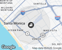 A street map for office location at Santa Monica, CA 90405-6004